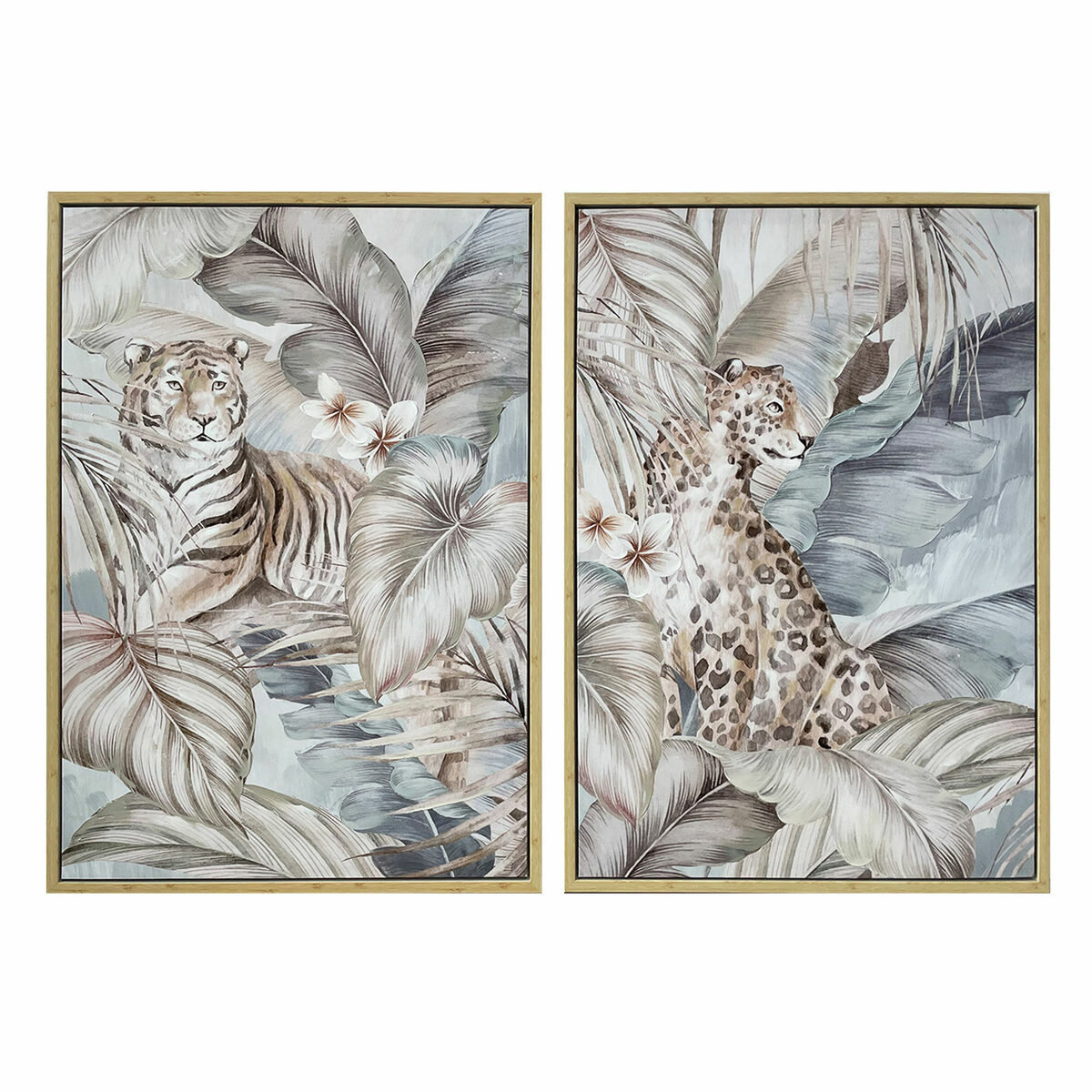 Toile DKD Home Decor polystyrène Toile 70 x 4 x 100 cm